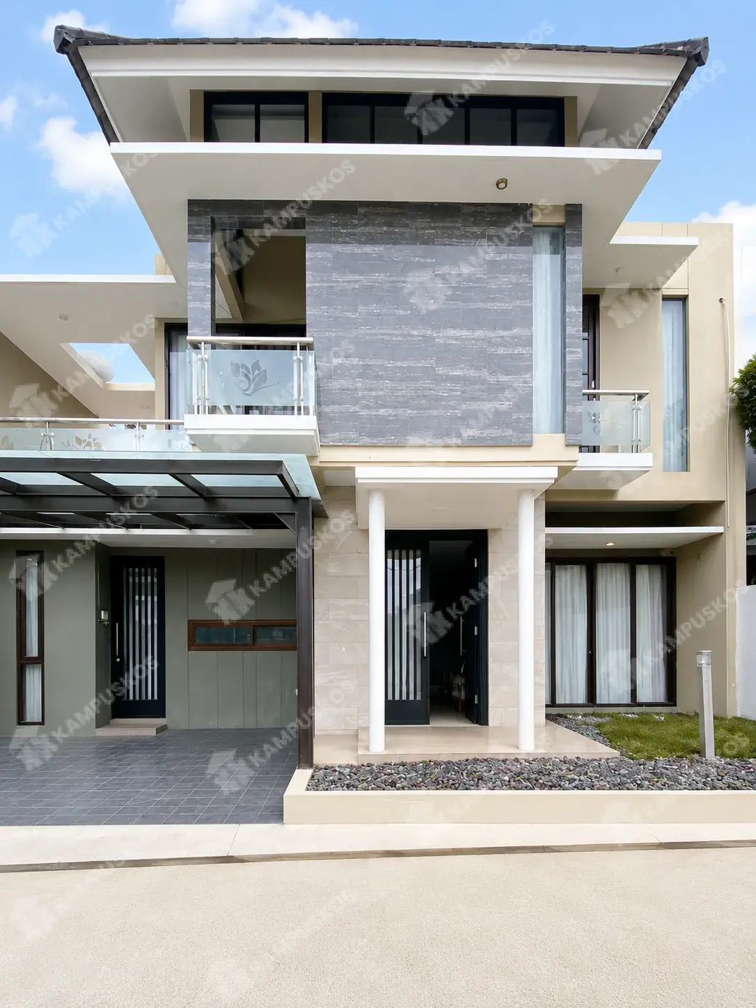 *FOR RENT RUMAH MEWAH BISA PER6BLN 2 LANTAI DALAM PERUMAHAN ELITE AREA MAGUWOHARJO*  4K03RBS070226 